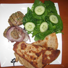 Curried Pork Burgers