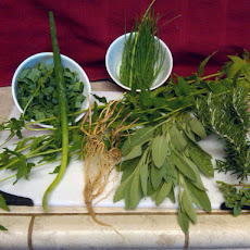 Garden Fresh Savory Herb Pea Soup