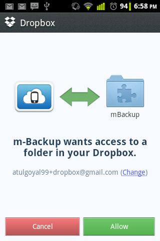 mBackup beta