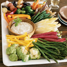 Crudité Platter with Roasted Garlic Aioli