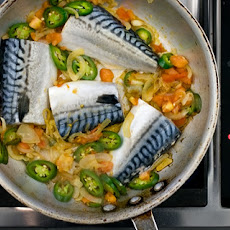 Spicy Mackerel with Chiles and Tomato Recipe