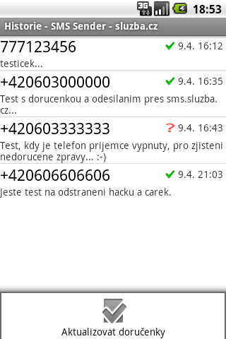 【免費通訊App】SMS Sender - sluzba.cz-APP點子