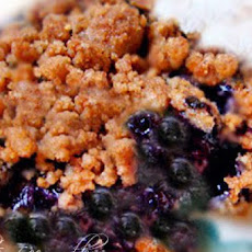 Easy Gluten-Free Blueberry Crisp