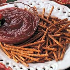 Ruby Red Pretzel Dip