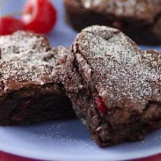 Double Chocolate-Cherry Brownies