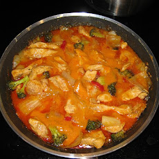 Slow Cooker/Crock Pot Thai Red Curry Chicken