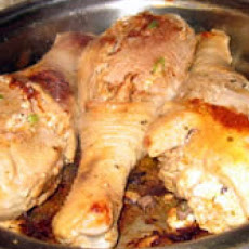 Stuffed Turkey Legs