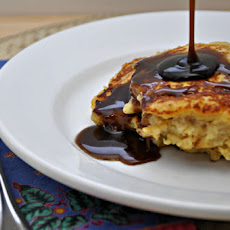 Bread Pudding Pancakes