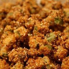 Oven Fried Okra
