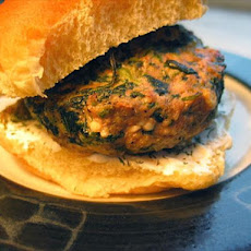 Spinach Feta Lamb Burgers