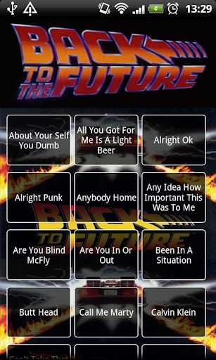 Back to the Future Soundboard