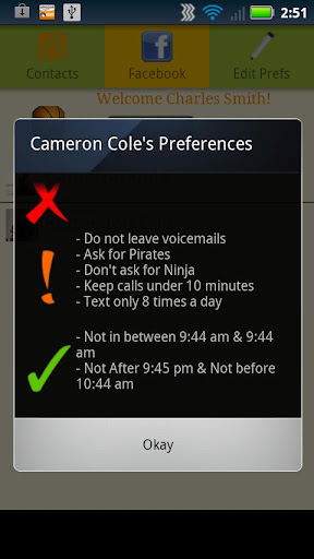 Call Preferences