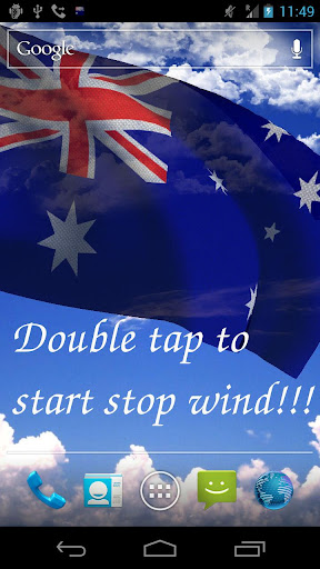 【免費個人化App】3D Australia Flag LWP-APP點子