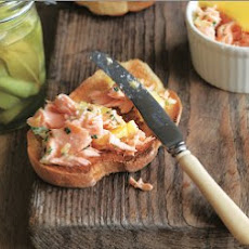Potted Salmon With Pickled Cucumbers