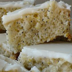 Almond Poppy Seed Bars