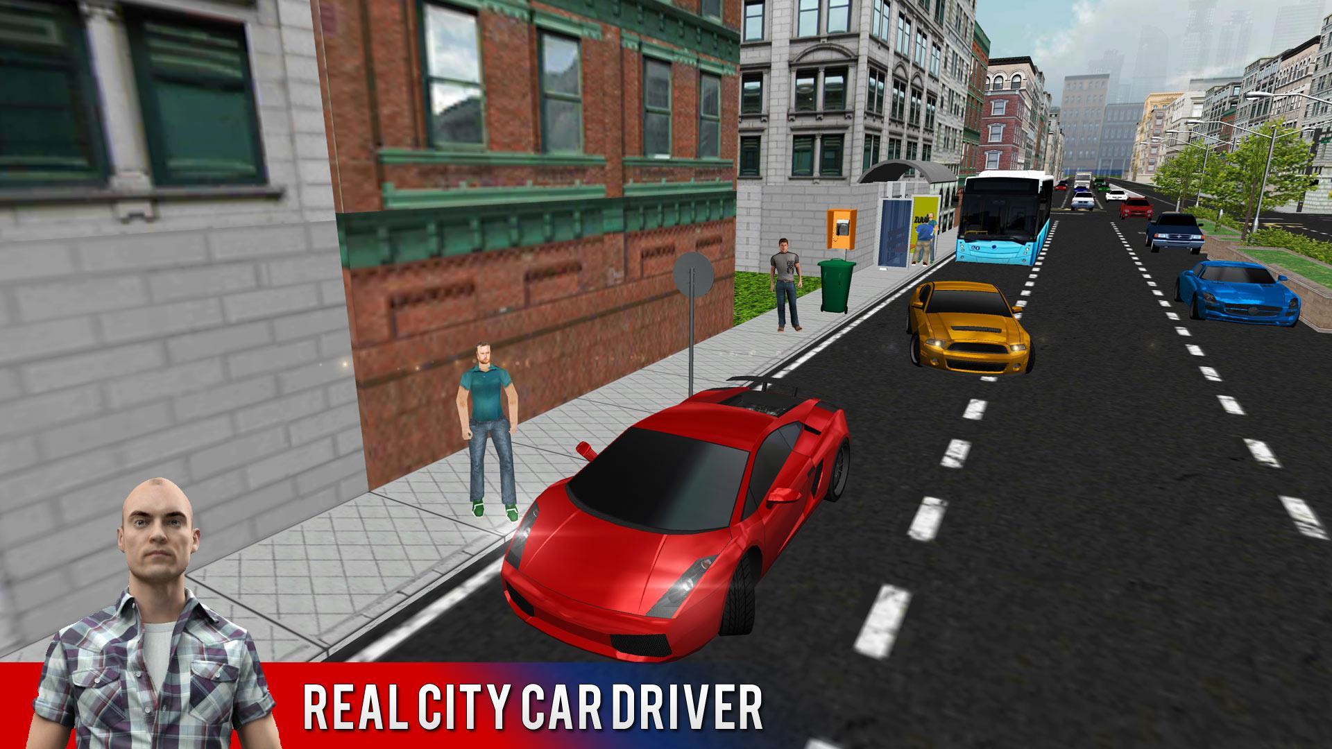 Android application City Driving 3D screenshort