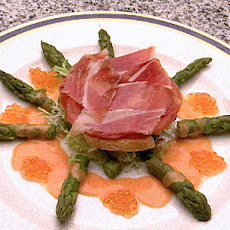 Crown of Green Asparagus
