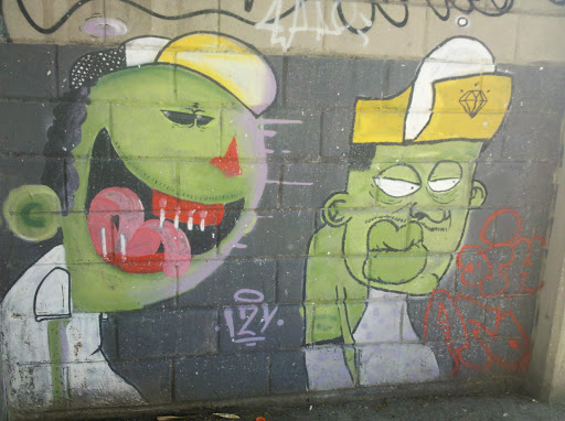 Arte Urbana Green Guys