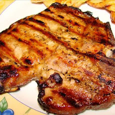 Grilled Brown Sugar Pork Chops or Chicken