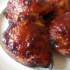 Grilled Chicken with Root Beer Barbecue Sauce