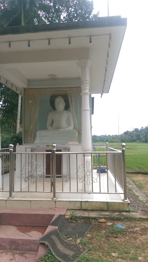 Buddha Statue At Mahena Road, Mandawala