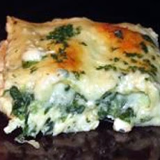 White Cheese Chicken Lasagna