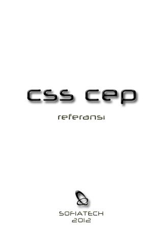 CSS Turkish Reference