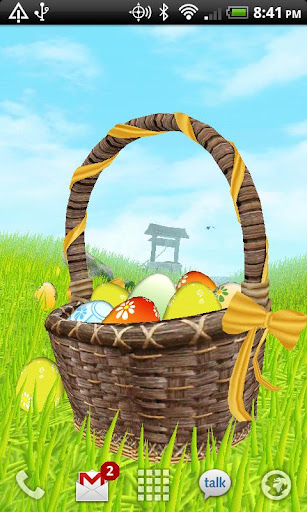 Easter Meadows Live Wallpaper