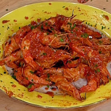 Grilled Shrimp with Homemade Barbecue Sauce