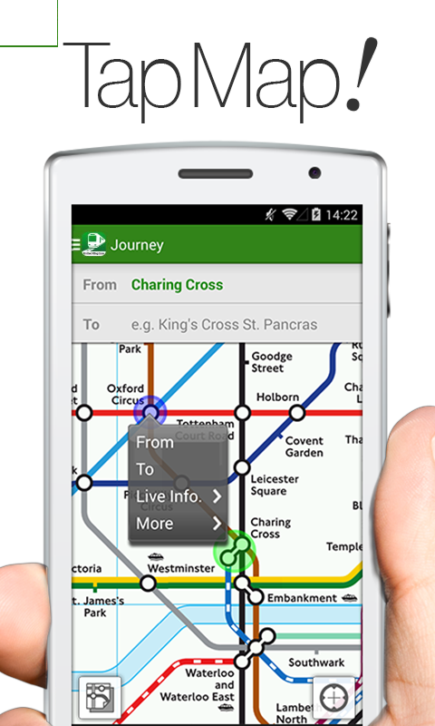 Android application Transit London UK by NAVITIME screenshort