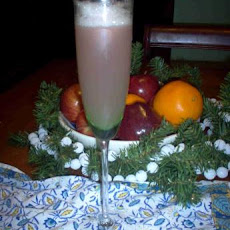 Blackberry Champagne Cocktail