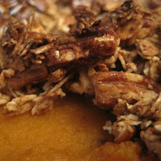 Twice Baked Sweet Potato & Parsnip Mash w/ Pecan Streusal Topping