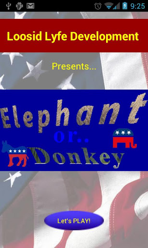 Elephant or Donkey