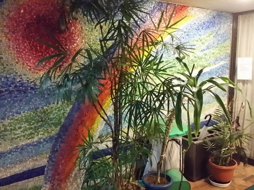 虹の壁画
