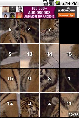 Animals iSlider slide puzzle