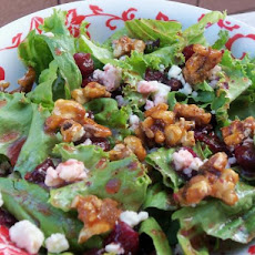 Candied Walnut Gorgonzola Salad