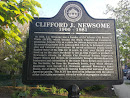 Clifford J. Newsome Memorial Plaque