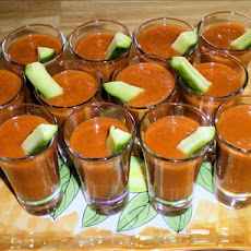 Mini Chilled Gazpacho, Tapas