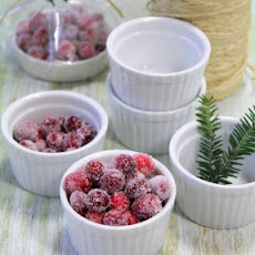 Vanilla-Orange Sugared Cranberries
