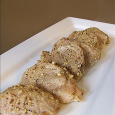 Pork Tenderloin with Lemon Mustard Sauce - WW 5 Points