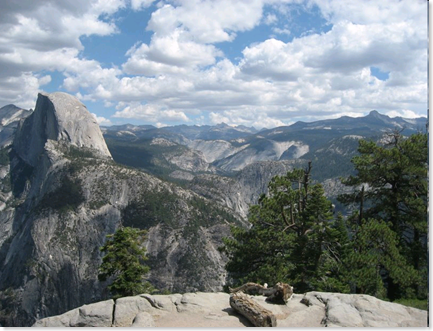 Yosemite, Glacier Point, Half Dome