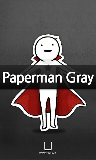 sskin-live-paperman for android screenshot