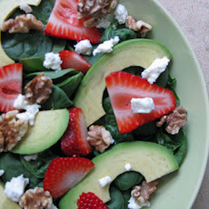 Springtime Spinach Salad with a Twist