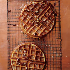 Maple-Brown-Butter Dessert Waffles