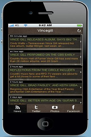 Vince Gill Official Mobile App