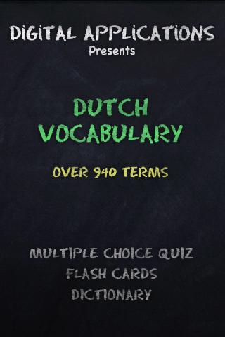 940+ DUTCH VOCABULARY Quiz