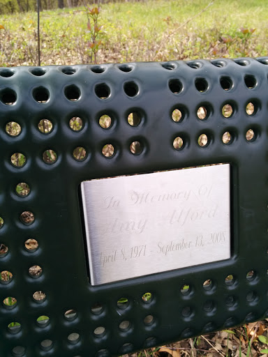 Amy Alford Memorial Bench