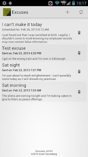 How to get Excuses 0.9.1 unlimited apk for android