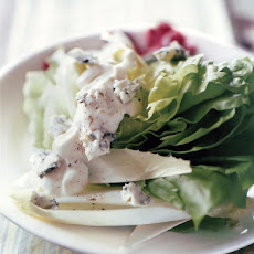 Bibb Wedges, Radicchio, Endive, and Blue Cheese Dressing Recipe