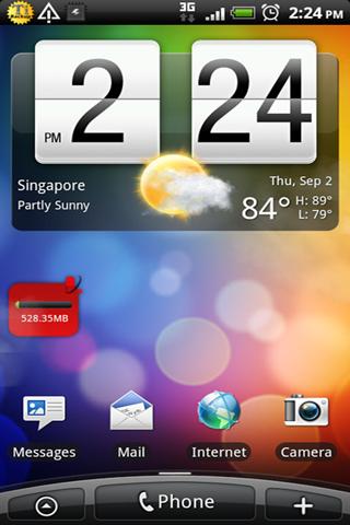 Singtel Mini BBOM Widget Beta